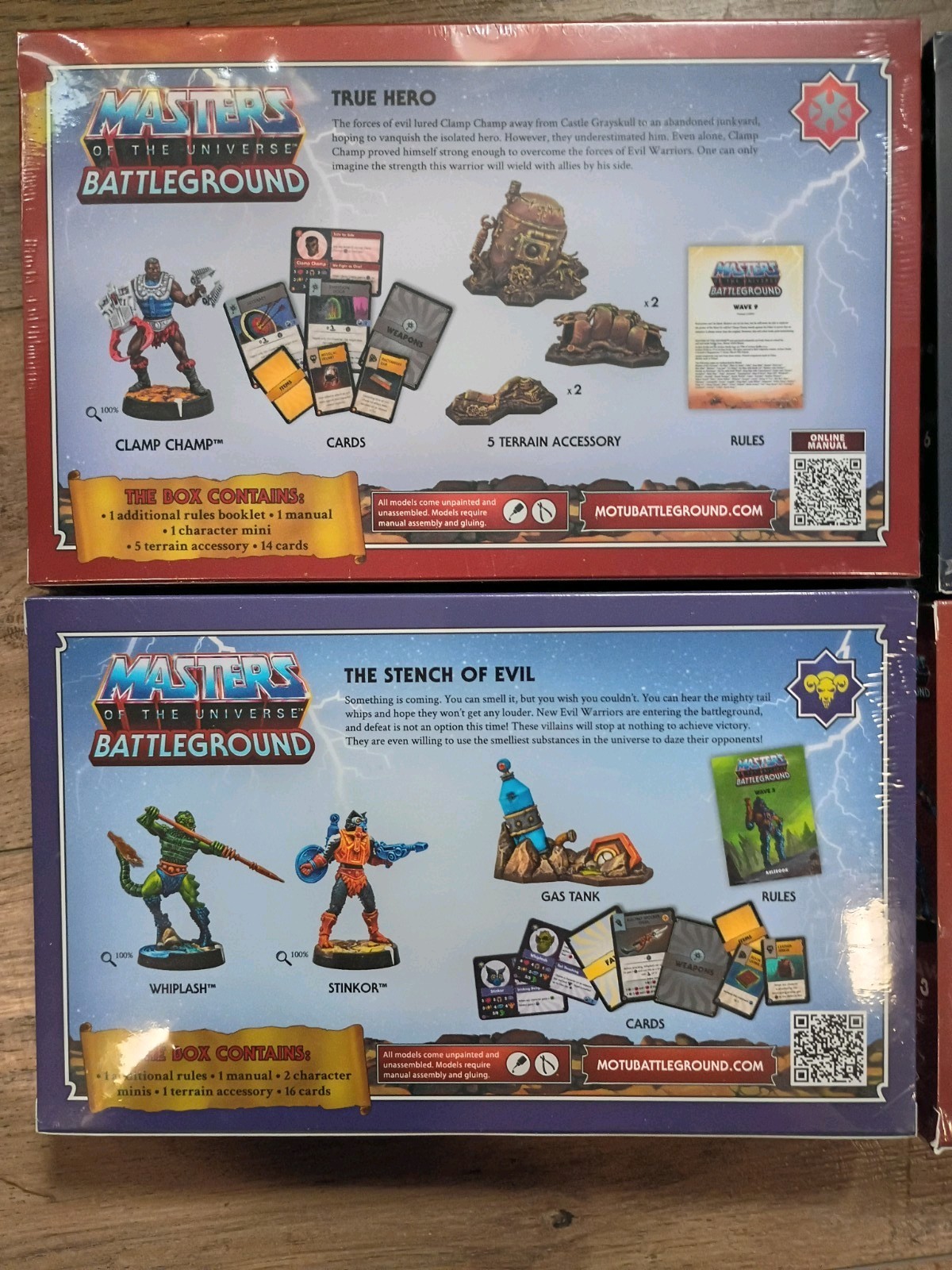 Masters of the Universe Battlegrounds Wave 3, 6, 9 + King Randor & Queen Marlena