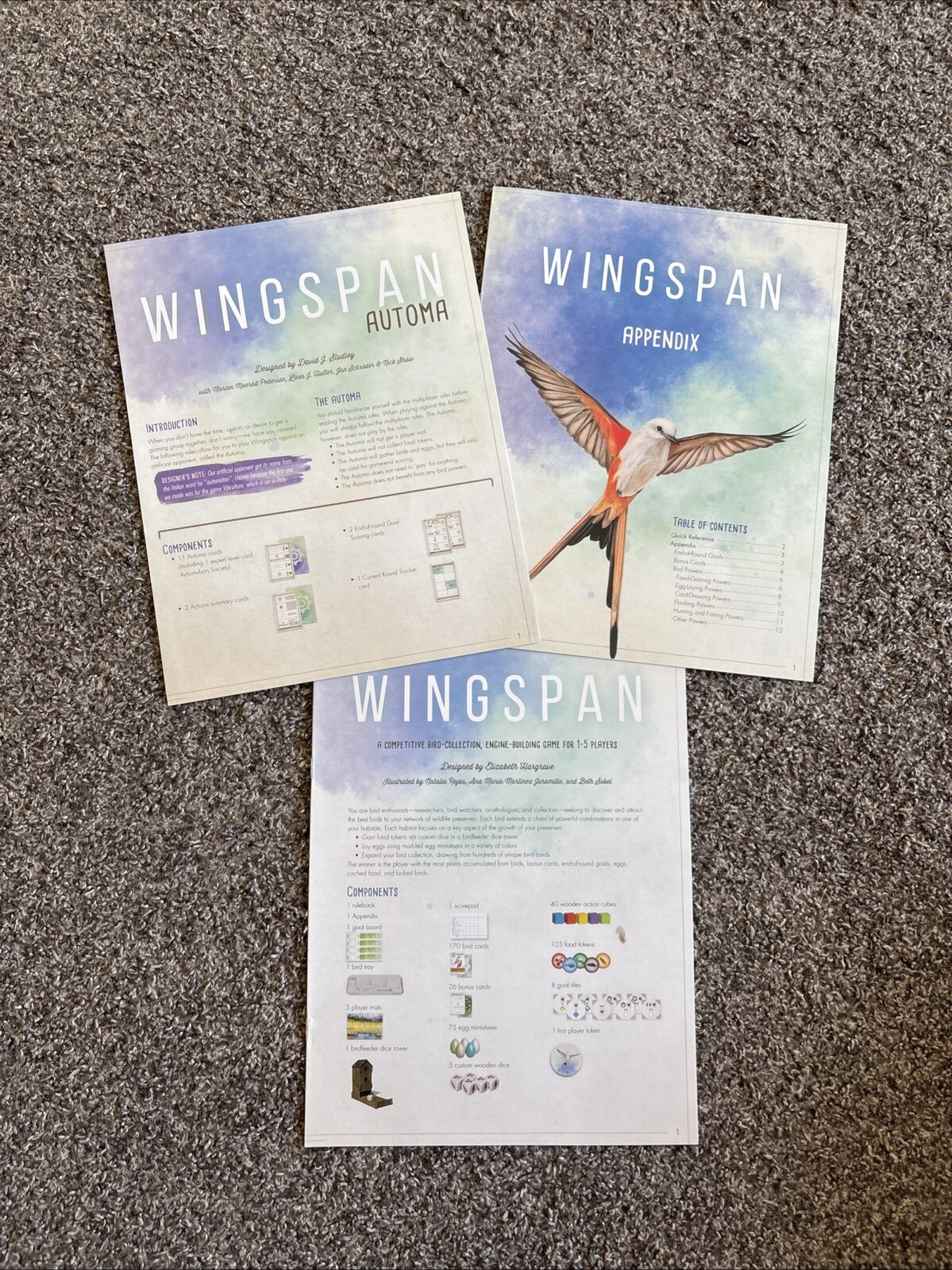 Wingspan By Stonemaier – Brand New Sealed