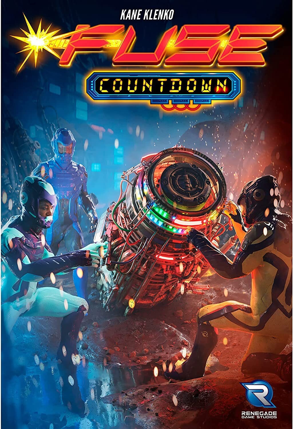 Fuse Countdown Dice Game Stand Alone Expansion Renegade RGS02467 Fast Family