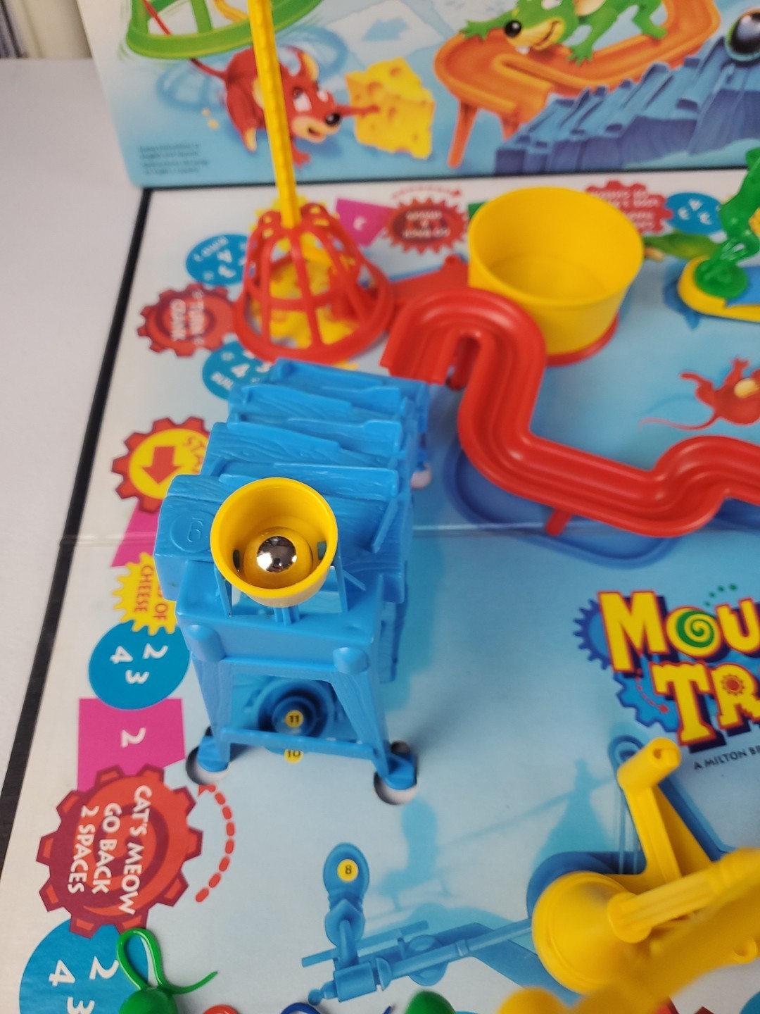 VINTAGE Mouse Trap COMPLETE Milton Bradley 1994 Classic Board Game Kids Family