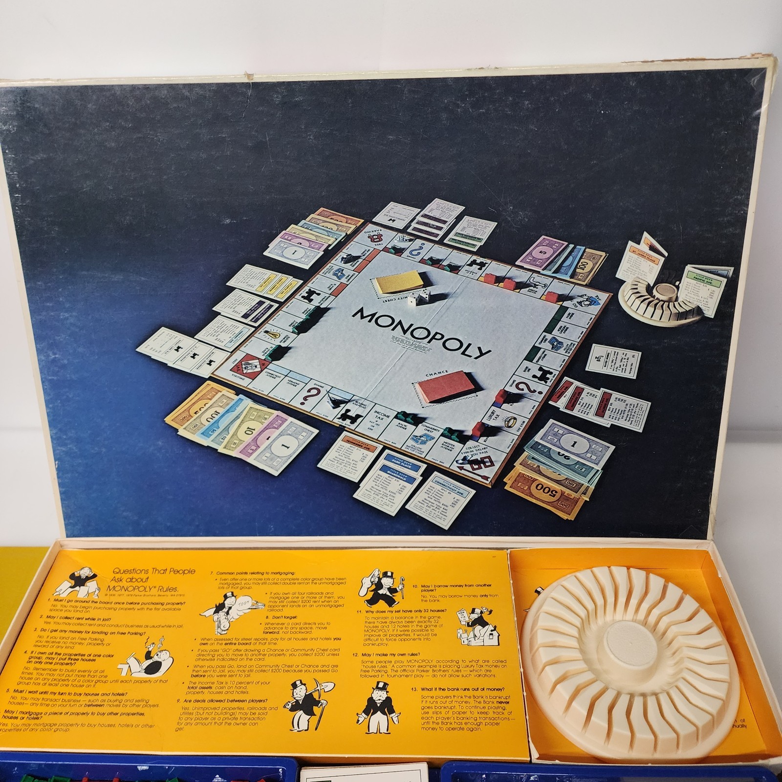VTG Monopoly 40th Anniversary Edition 1974 Complete