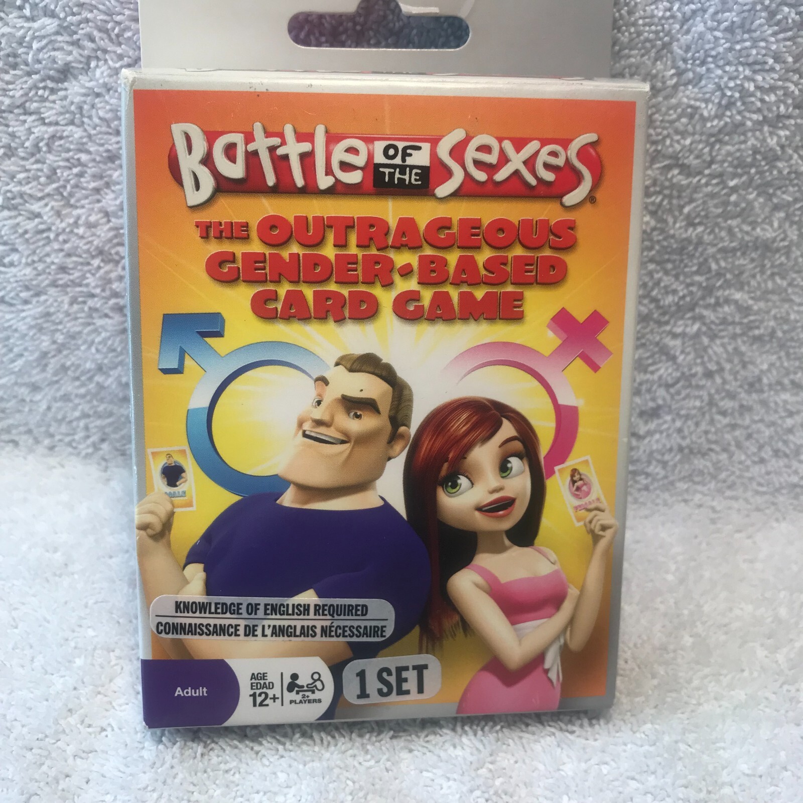 2009 Battle Of The Sexes Card Game by Imagination Complete