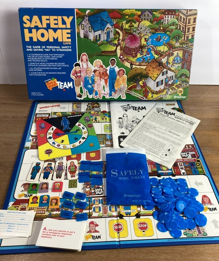 Safely Home Board Game Pressman 7000