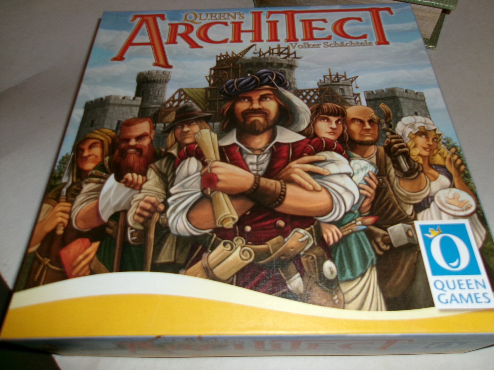 Queen’s Architect Board Game Volker Schachtele ages 10 up 60 min 2-4 players NEW