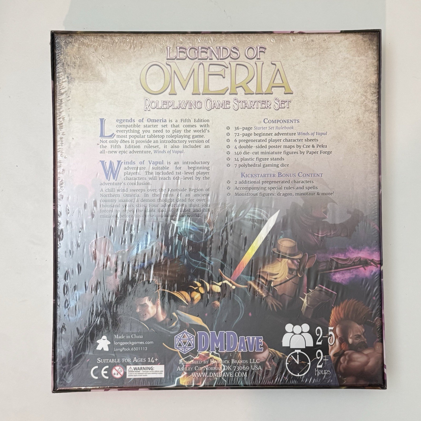 Legends of Omeria Roleplaying Game Starter Set New Sealed