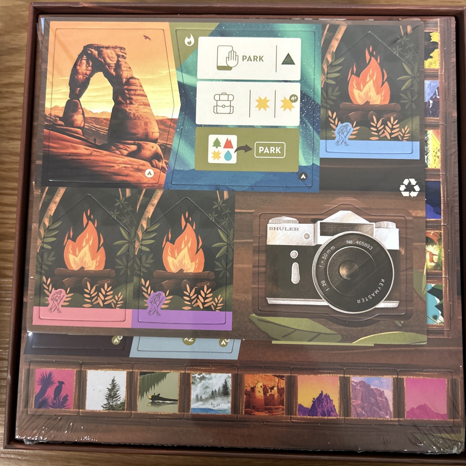 Parks Keymaster Fifty-Nine Parks Henry Audubon Board Game Sealed New