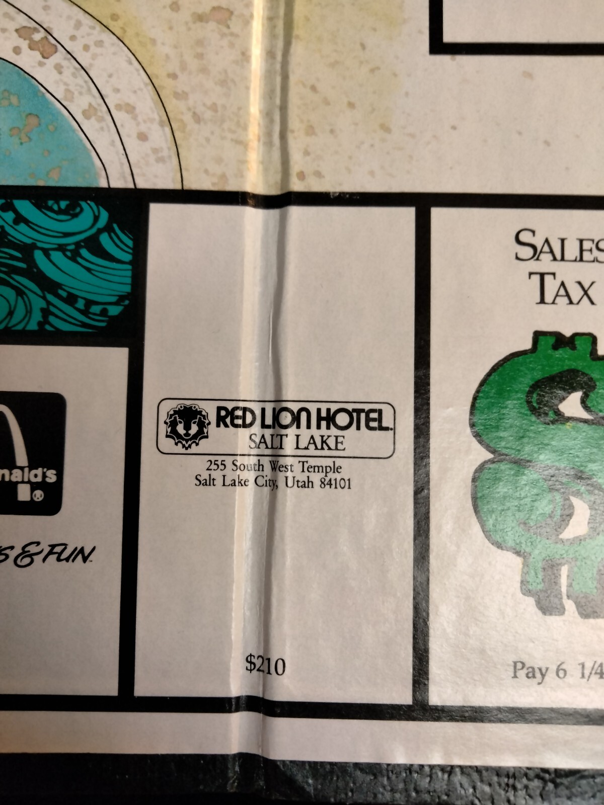 SALT LAKEOPOLY BOARD GAME-COMPLETE RARE FUN!