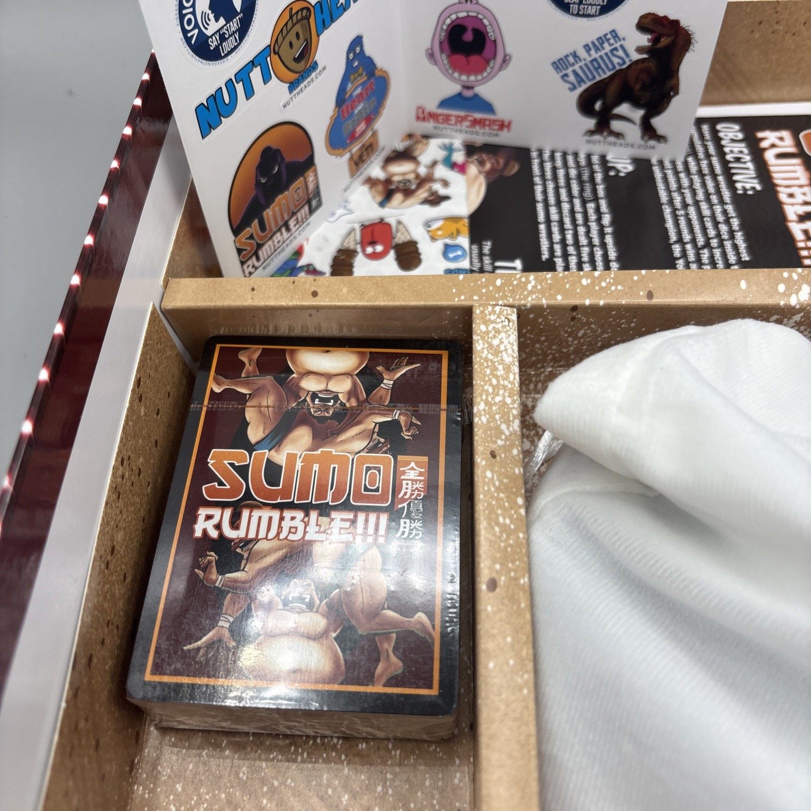 Nuttheads Brands Sumo Rumble!!! Fun and Exciting Party Game for 2 to 6 Players