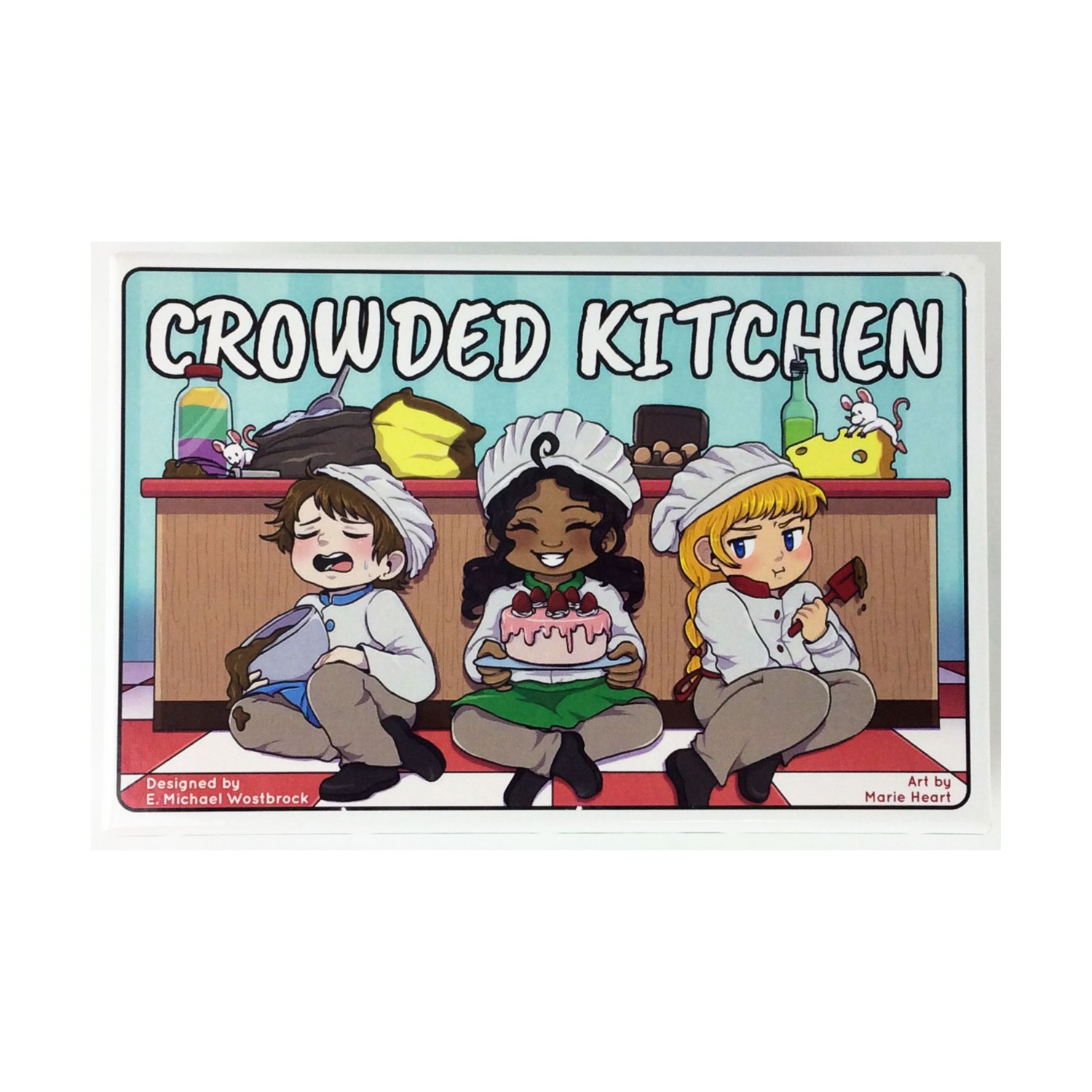 Onederful Family Games Crowded Kitchen w/Salt and Pepper Expansion EX/NM