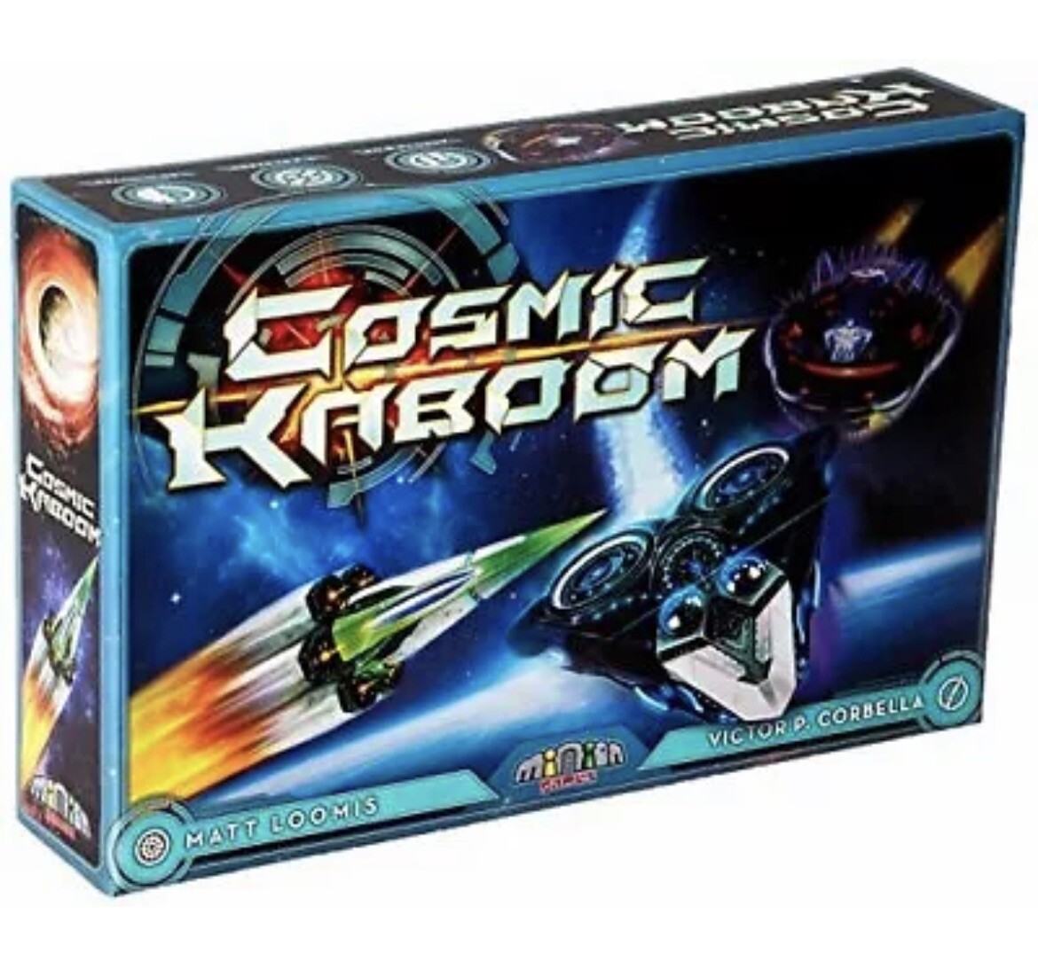 Cosmic Kaboom Board Card Game – 2016 Minion Games – New
