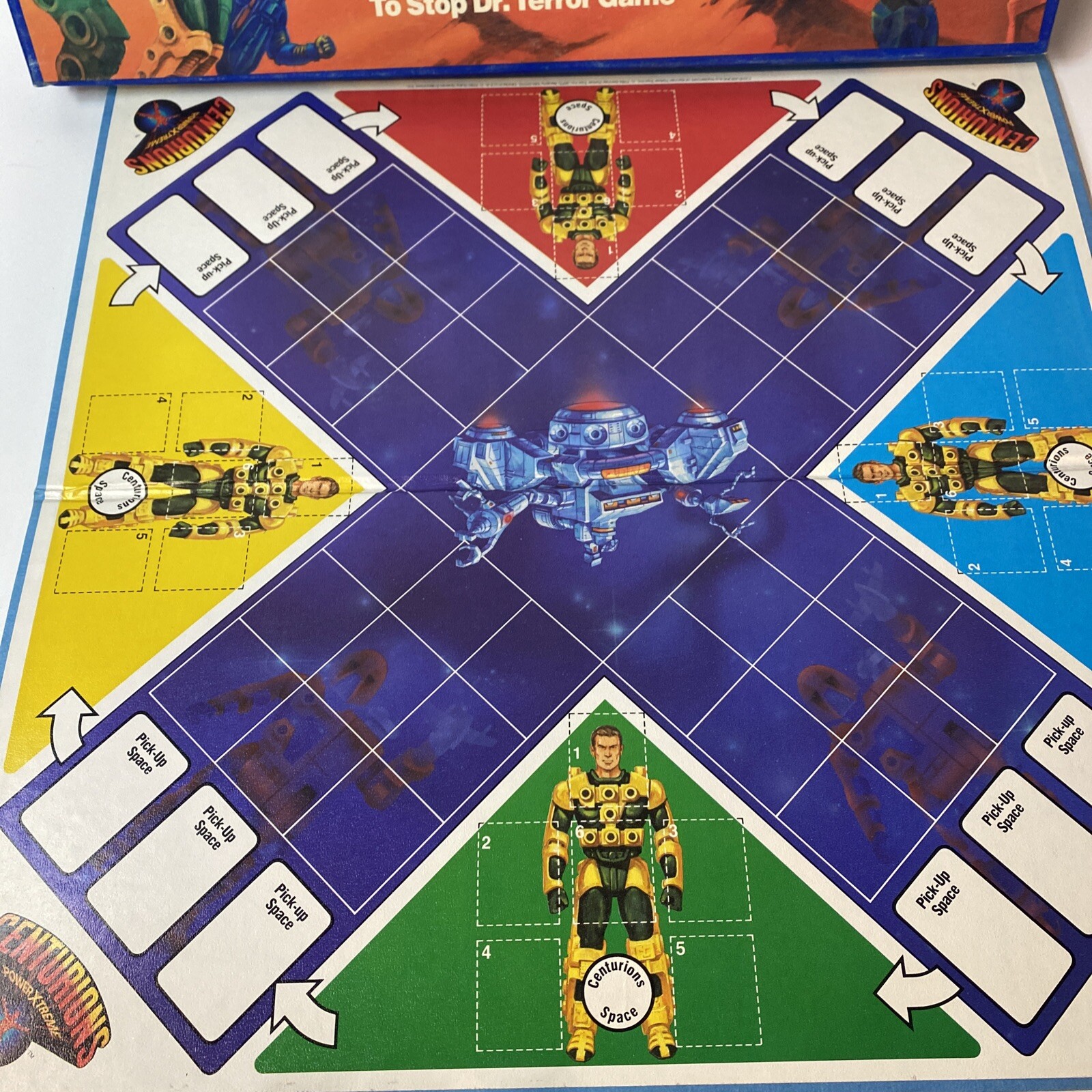 Vintage 1986 CENTURIONS POWER XTREME BOARD GAME PARKER BROTHERS COMPLETE RARE