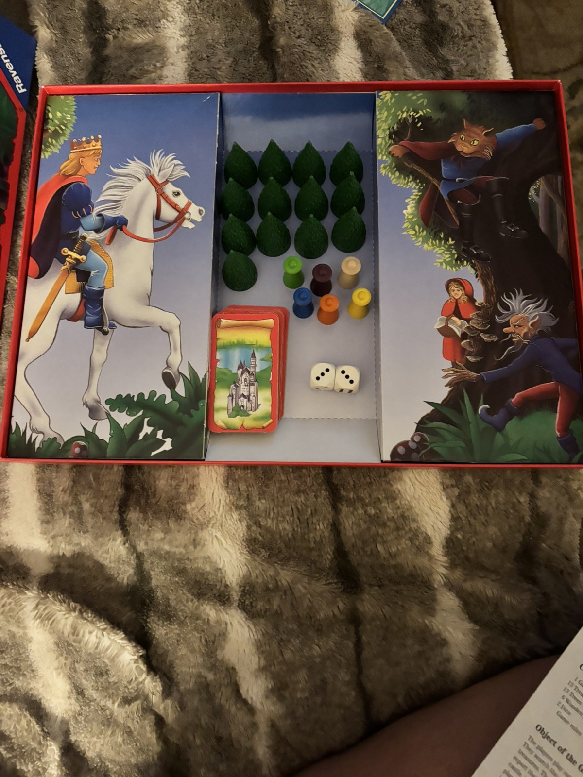 Enchanted Forest Board Game Ravensburger 1994 Used Complete