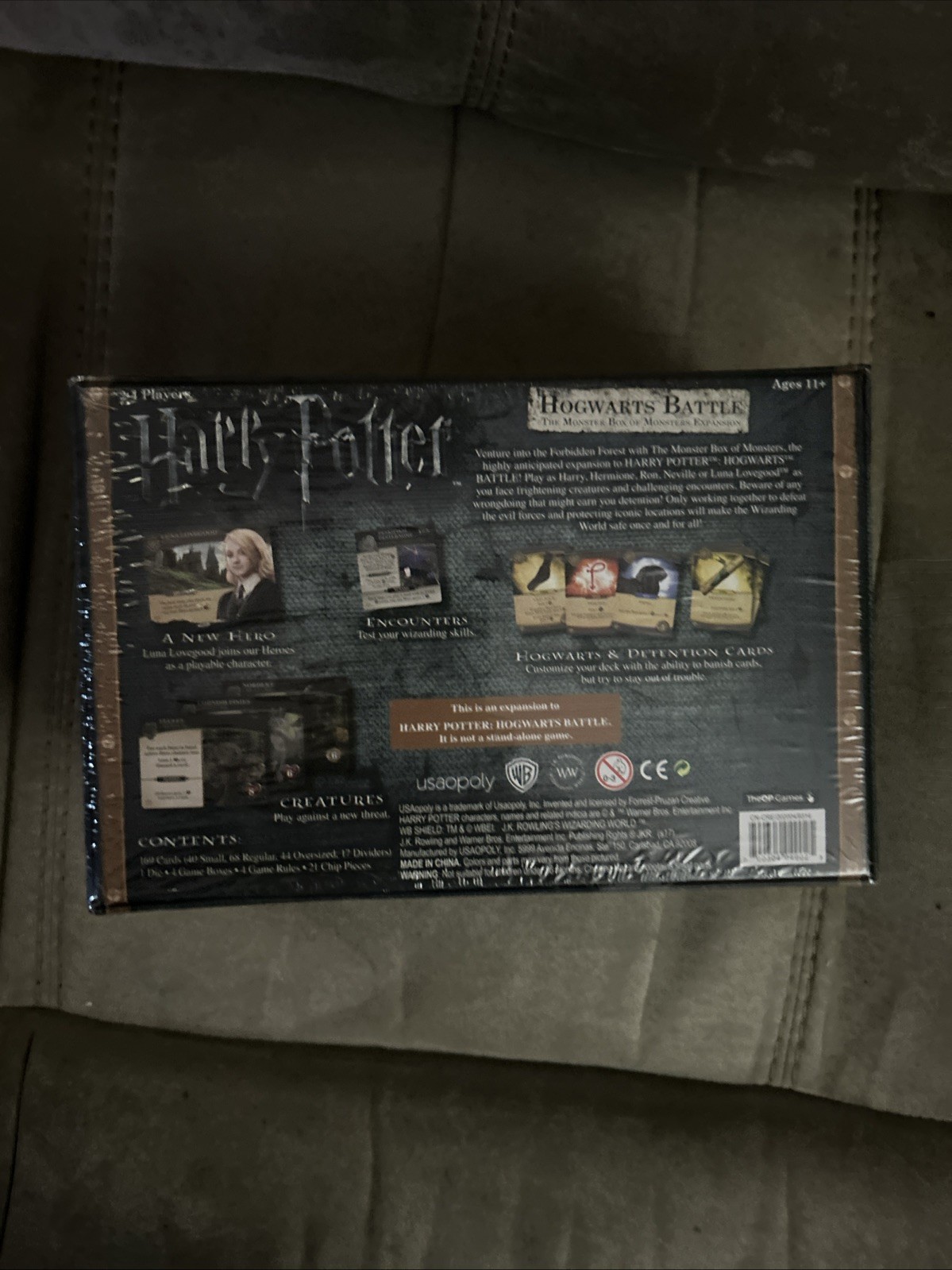 Harry Potter Hogwarts Battle The Monster Box of Monsters Card Game Expansion
