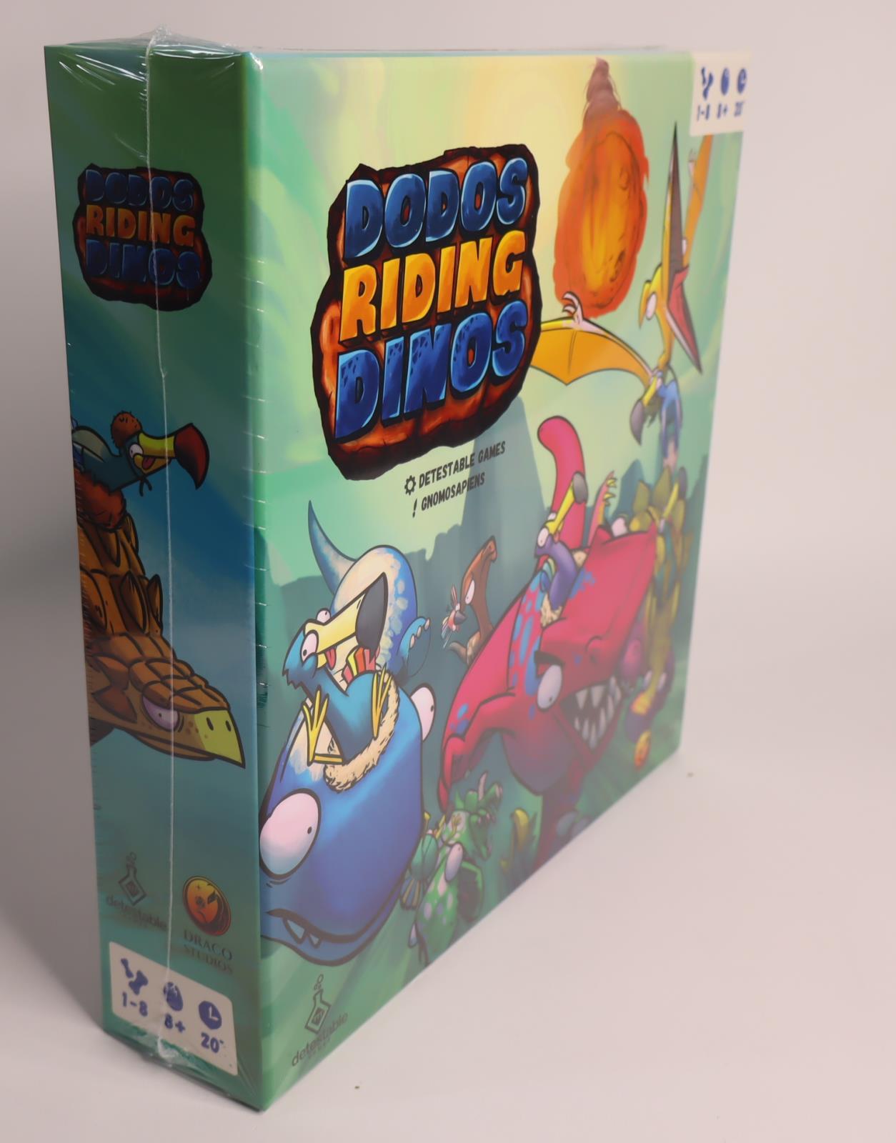 Dodos Riding Dinos Base Game Kickstarter by Draco Games SEALED