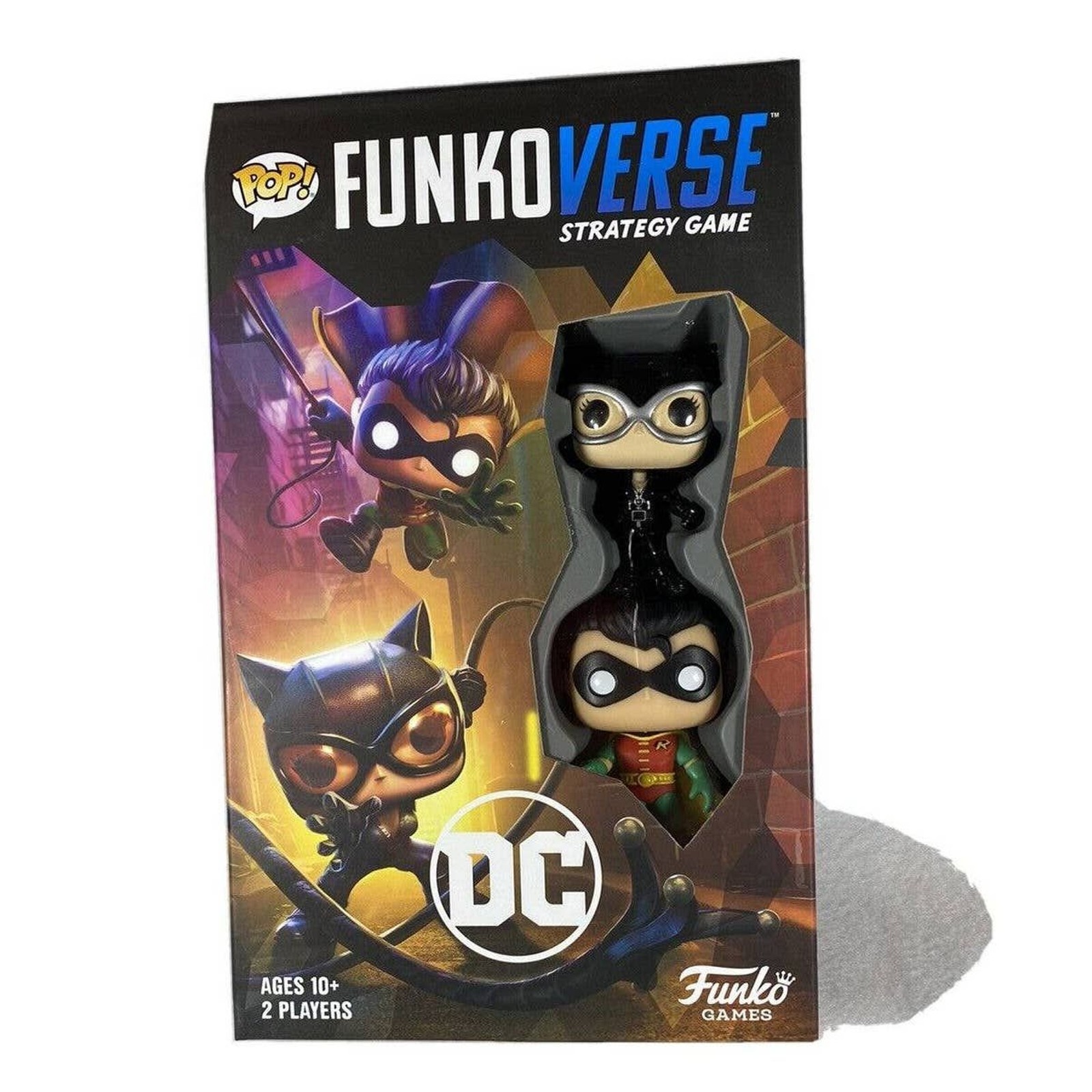 Funko PoP Funkoverse DC Strategy Game 101 with Catwoman & Robin
