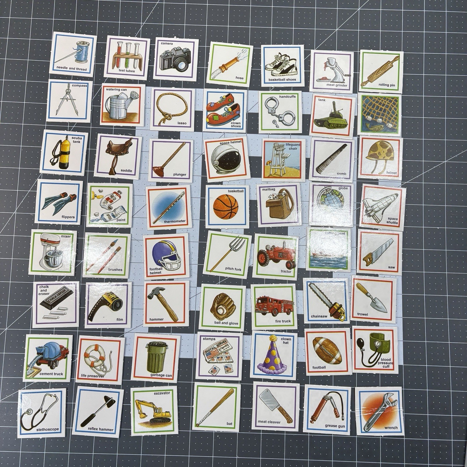 Vtg 1997 Tools Of The Trade Sorting Game Play Trays 1-2 Plyr 4-8yo Complete USA