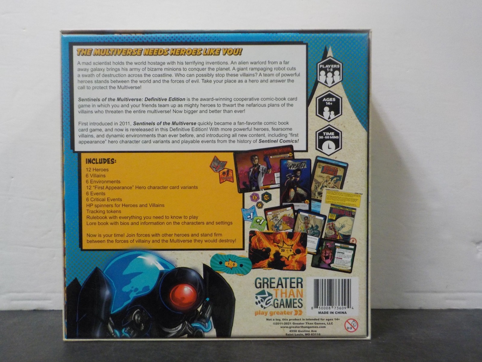 Y G501 Greater Than Games | Sentinels of the Multiverse Definitive Edition