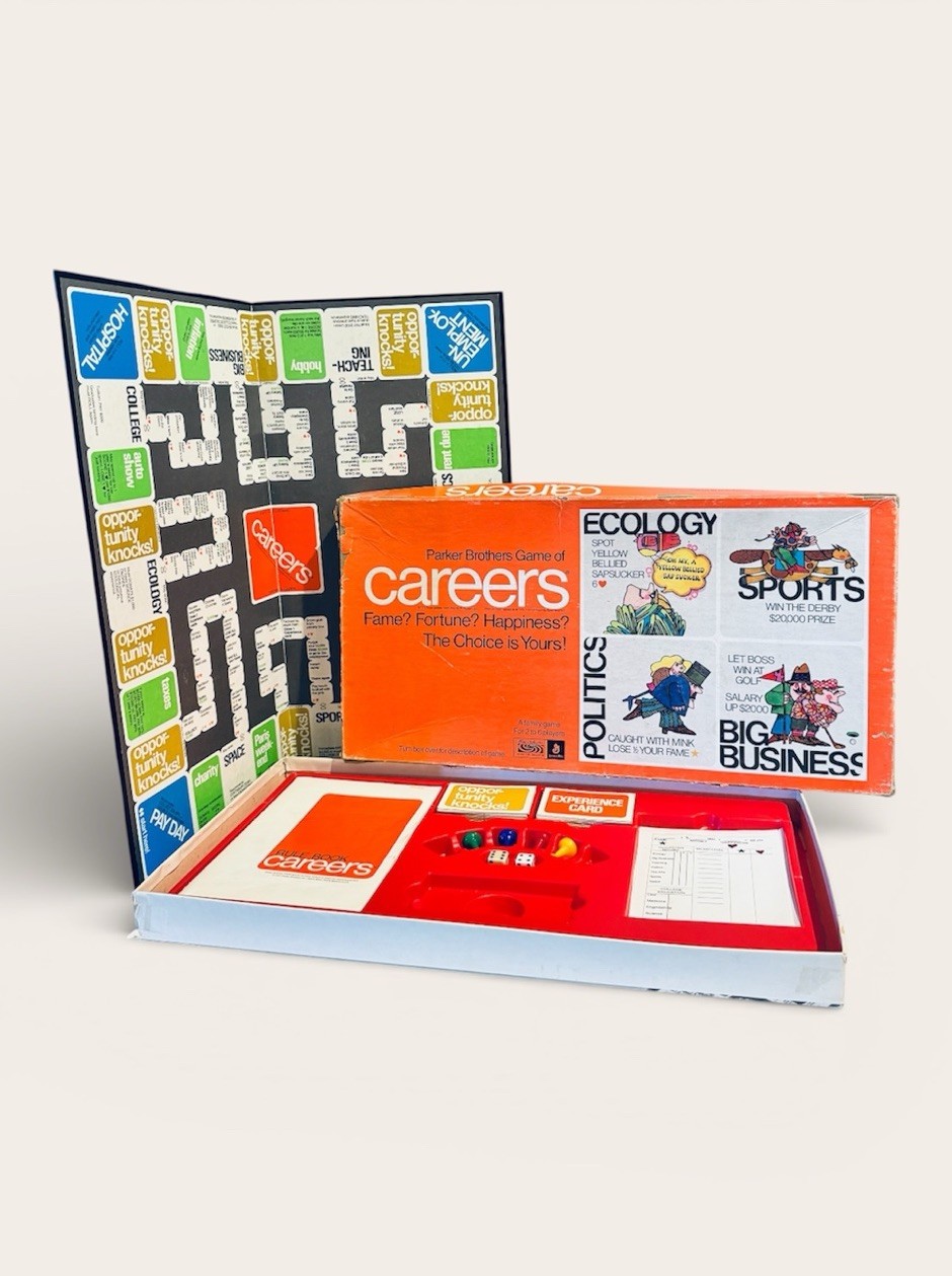 1971 Game Of Careers Fame Fortune Happiness By Parker Brothers – Incomplete