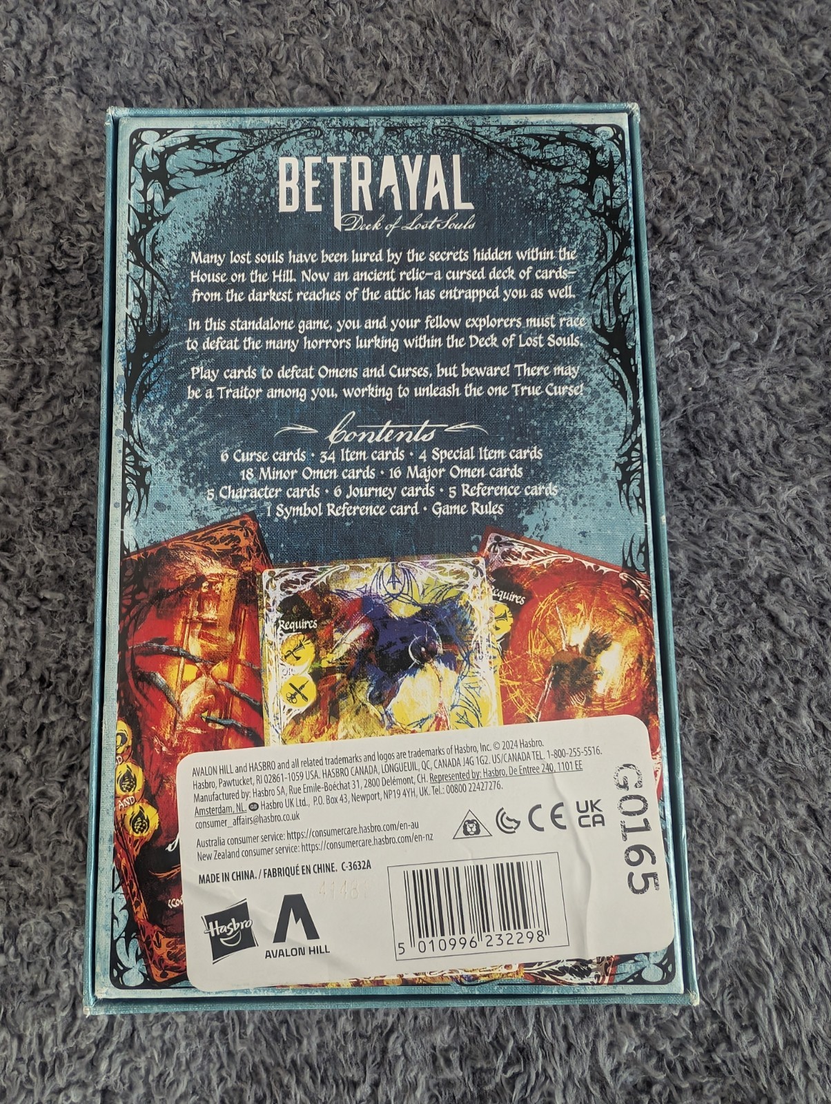Betrayal Deck of Lost Souls Card Game – Tarot-Inspired, 3-5 Players, Ages 12+