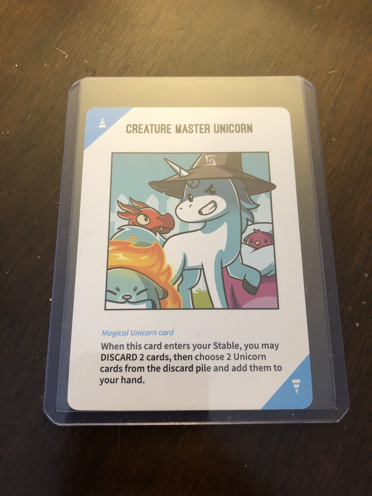 🦄 UNSTABLE UNICORNS: Creature Master Unicorn / Kickstarter Exclusive Promo Card