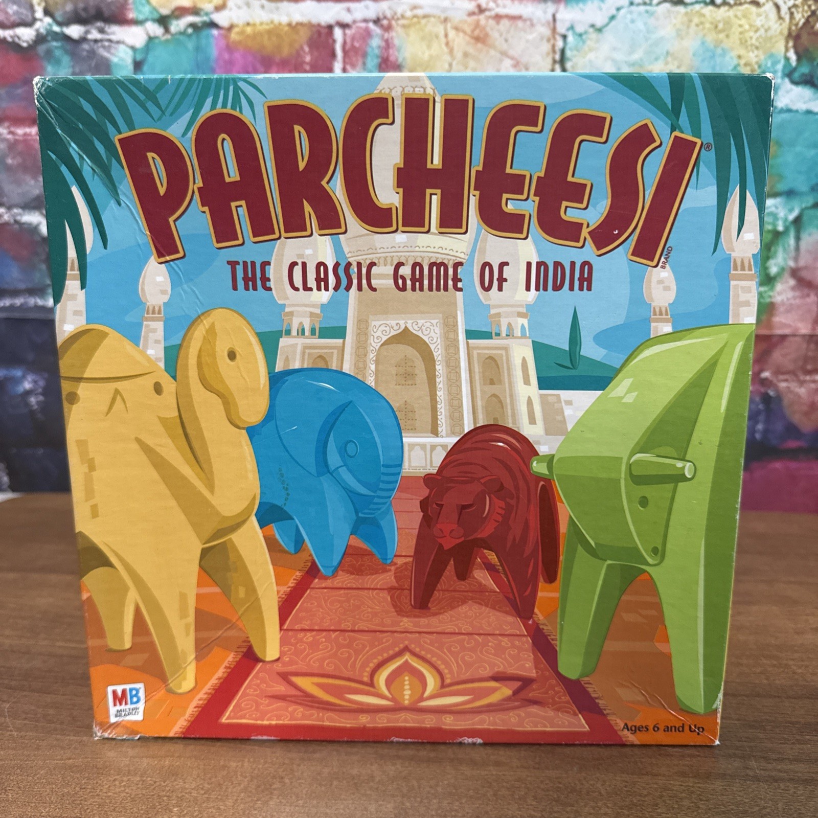 Parcheesi 2004 The Classic Game Of India MISSING ONE PIECE 99% Comp