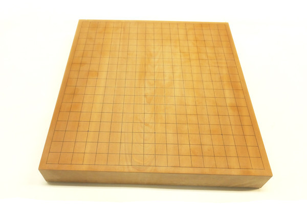 Japanese Igo Go-Stone 碁石 Natural Clamshell & Nachiguro & Go-Board 碁盤 from Japan