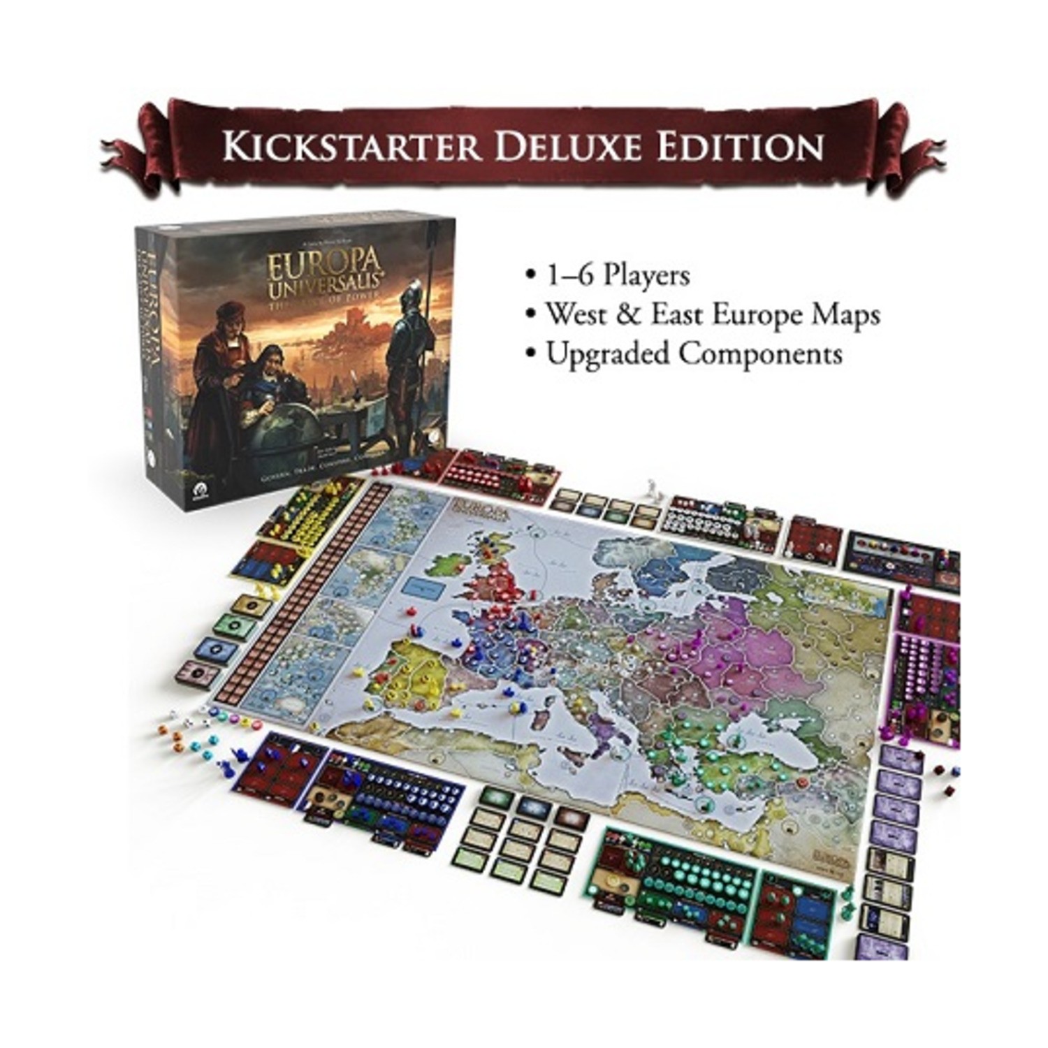 Aegir Strategy Gam Europa Universalis – The Price of Power (De Box SW (VG/New)