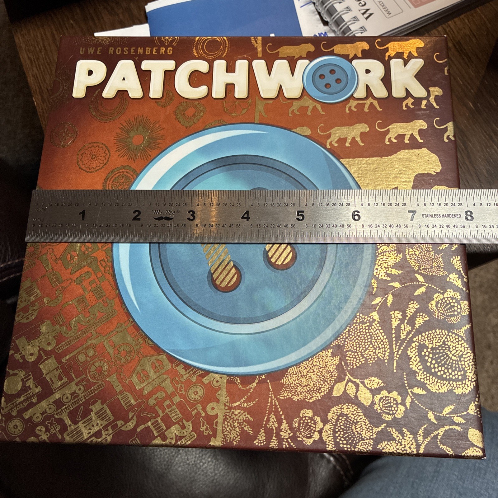PATCHWORK 10-Year Anniversary Edition Board Game Uwe Rosenberg Complete/Excellen