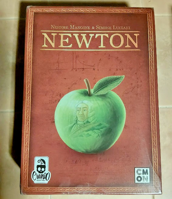 DENT Newton Board Game .. Heavy Euro Set During the Scientific Revolution