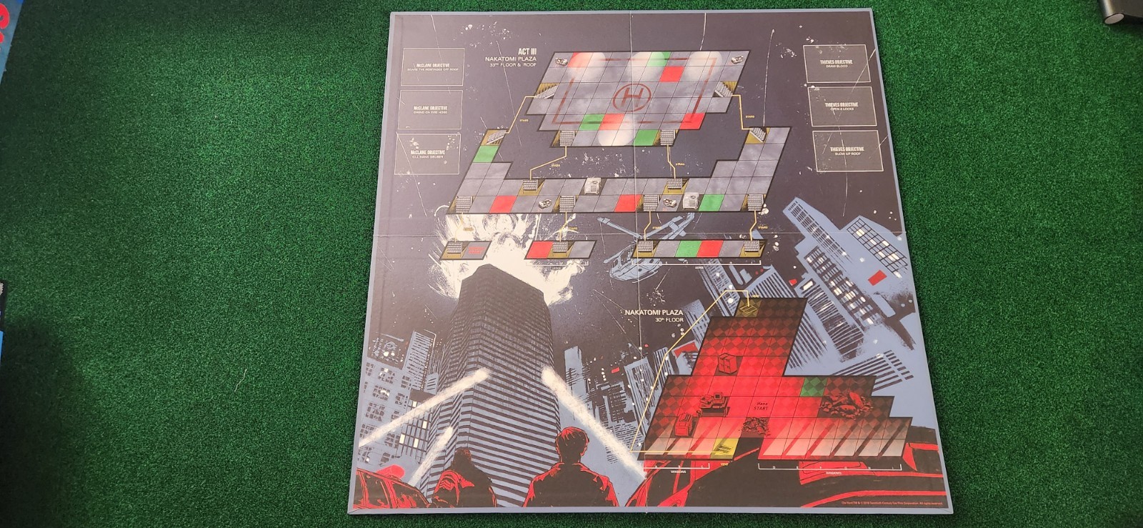 Die Hard The Nakatomi Heist Board Game