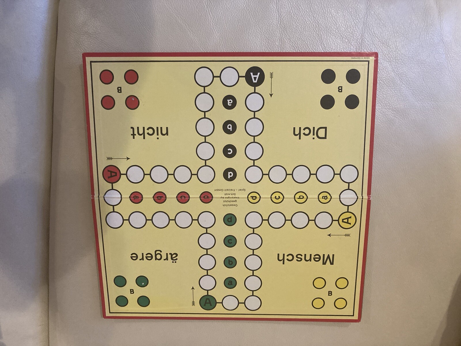 Vintage Schmidt Spiele-Sammlumg Gaming Set In Beautiful Wood Case – RARE!