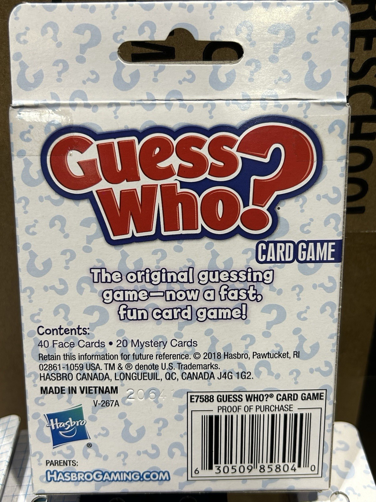 Guess Who Card Game by Hasbro Gaming – Fun Guessing Game for Kids Ages 5+