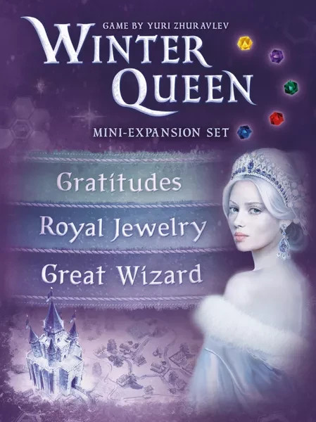 Winter Queen Kickstarter Edition with Mini Expansion Crowd Games NIB