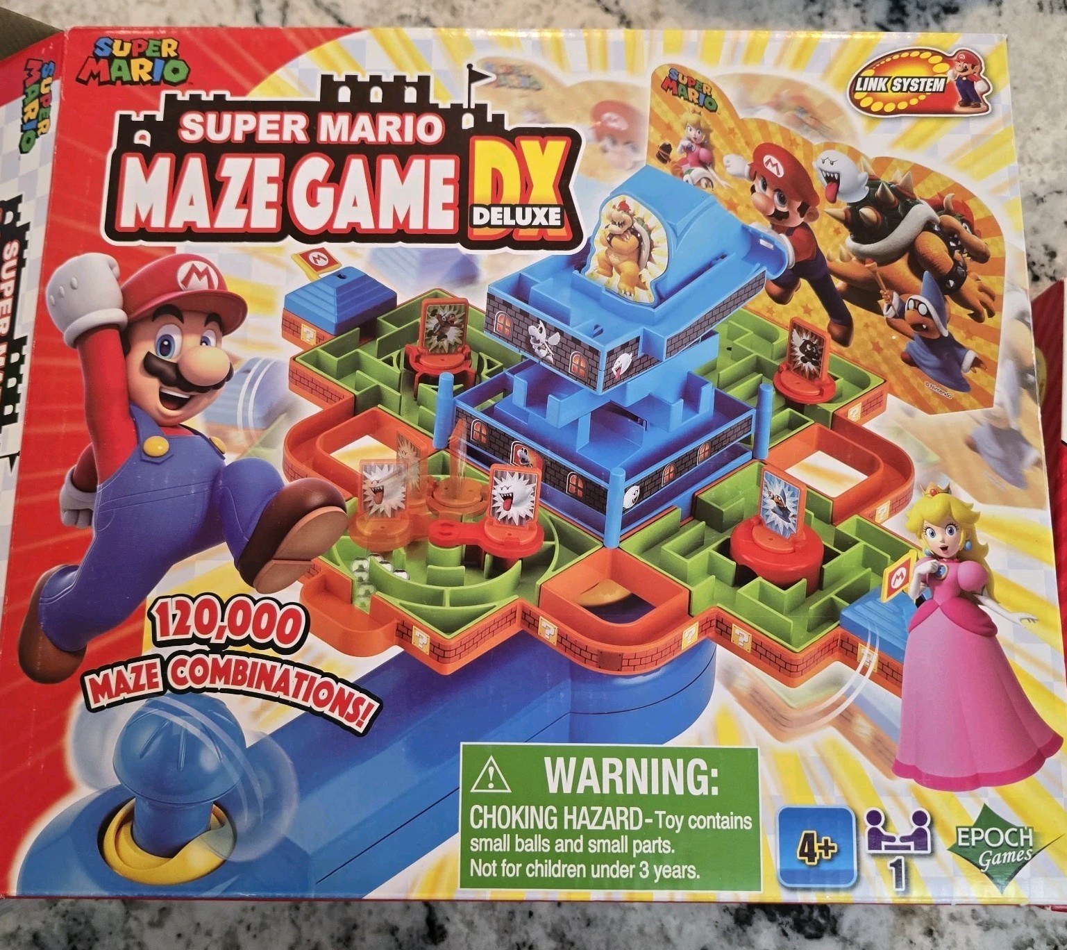 SUPER MARIO: Maze Game – DX Deluxe – 3D Marble Nintendo – Boxed – Complete