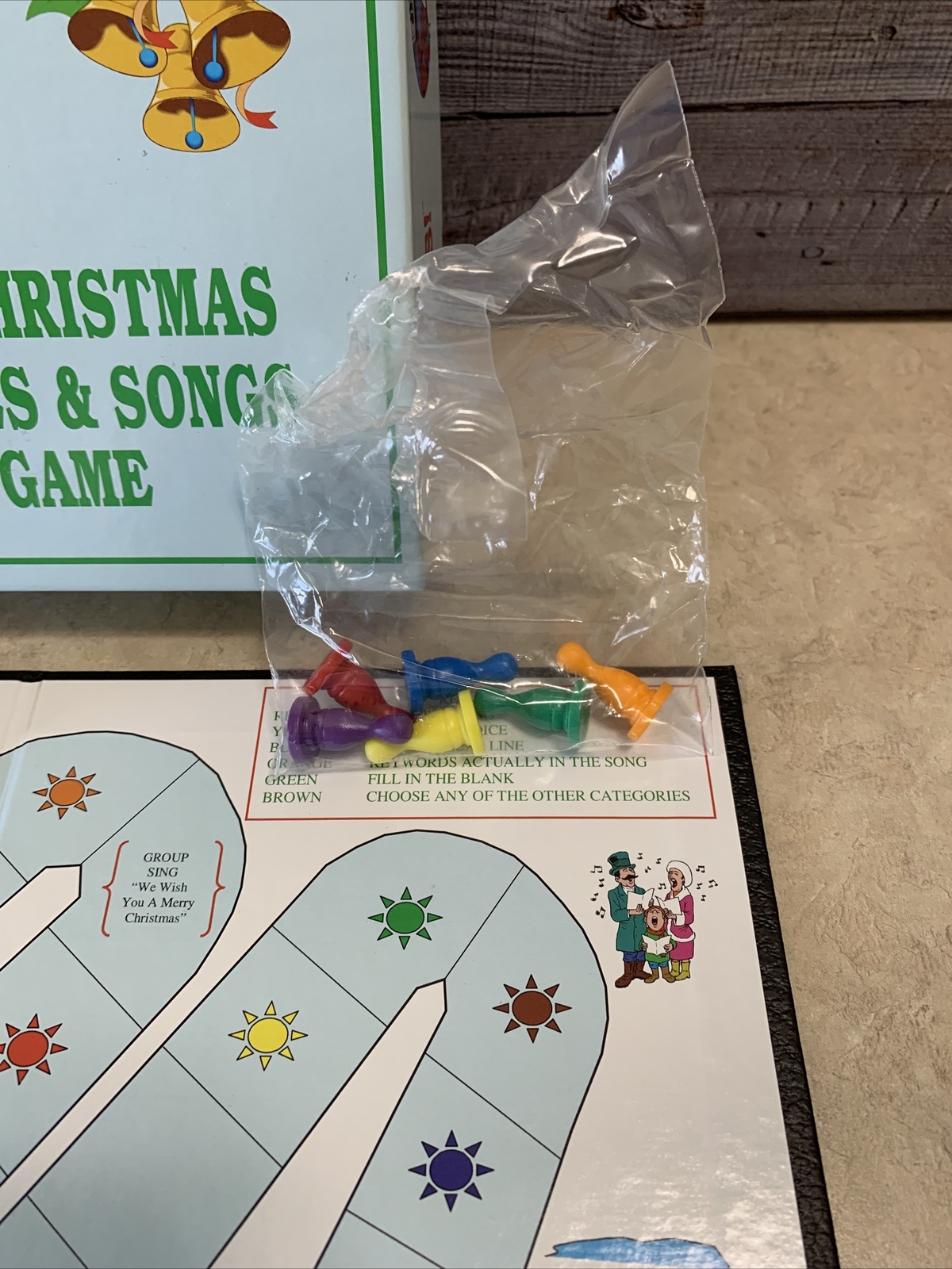 Happy Holidays! The Christmas Carols & Songs Board Game Trivia Lyrics