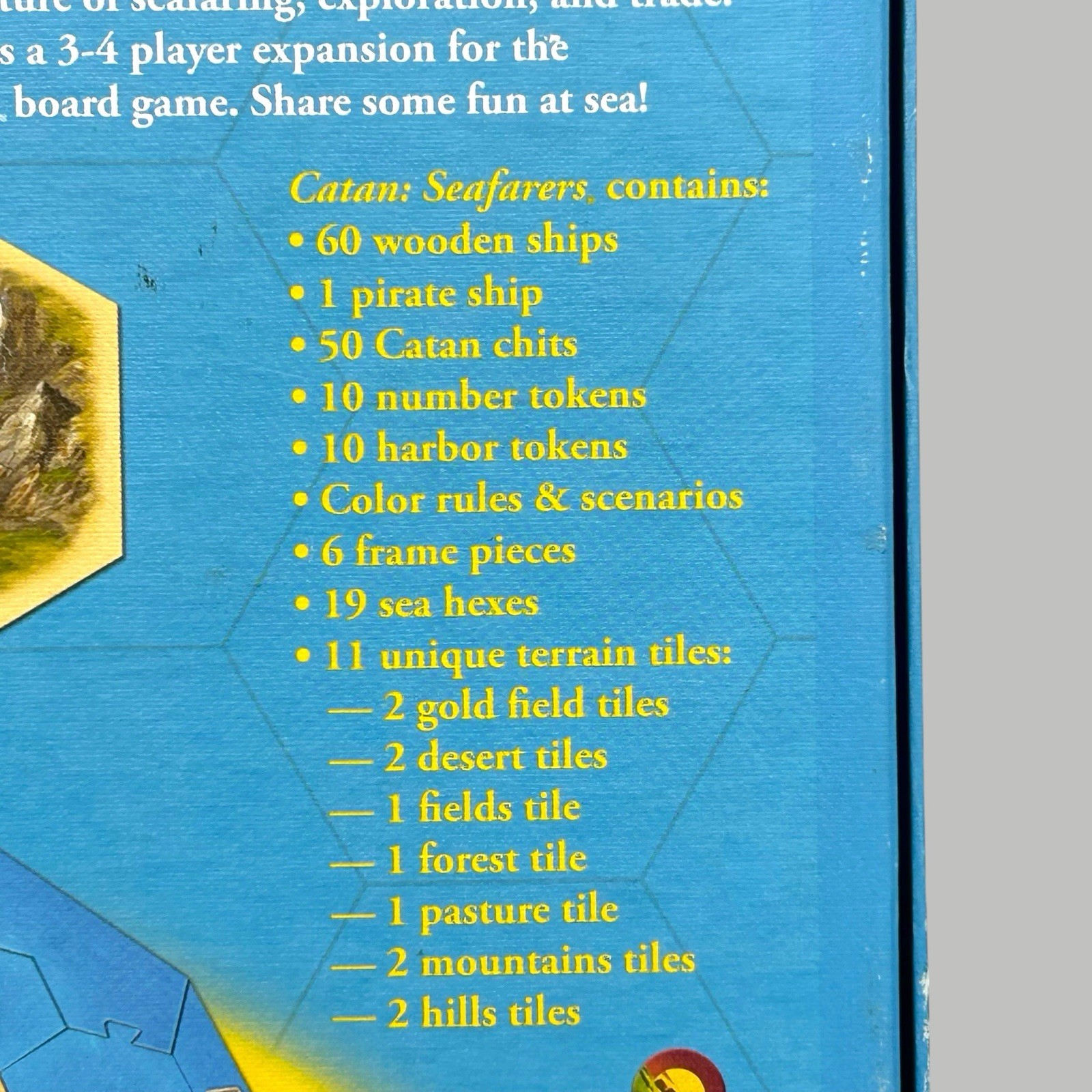 Catan Expansion Seafarers 2016 PLUS 5-6 Player Expansion Set Complete Used/New
