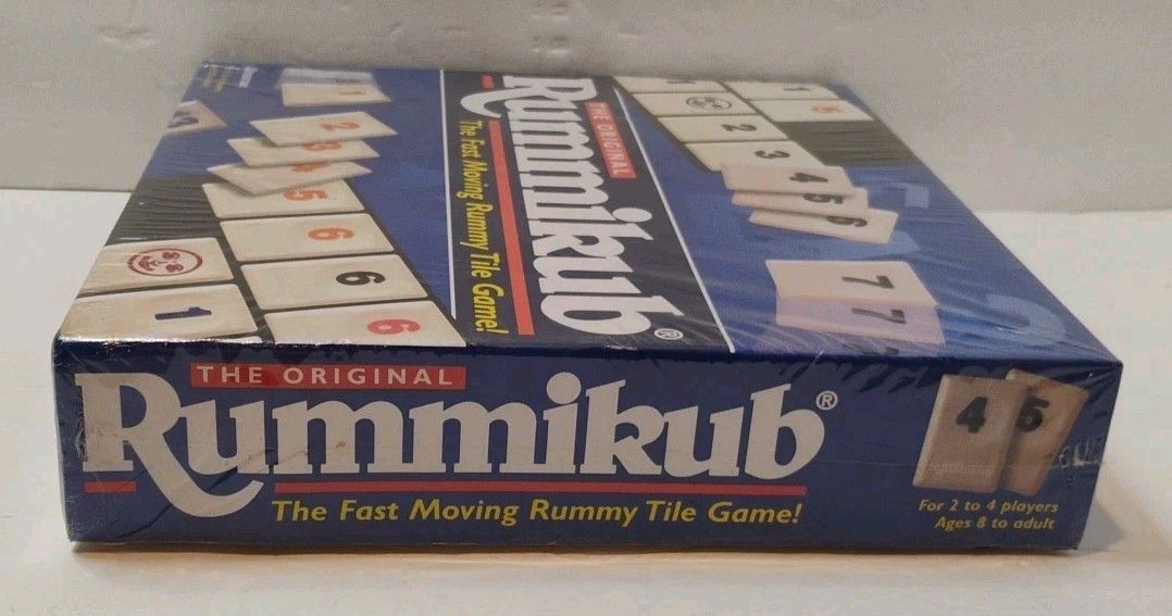 1997 The Original Rummikub Fast Moving Rummy Tile Game Pressman (0400D) NEW