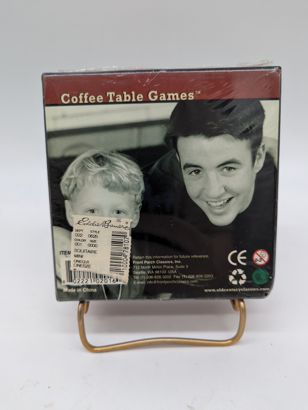Mini Solitaire Coffee Table Game New Sealed Old Century Classics