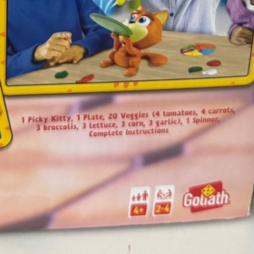 Picky Kitty Game by Goliath 2021 Hard to Find Kids & Family Game 100% COMPLETE!