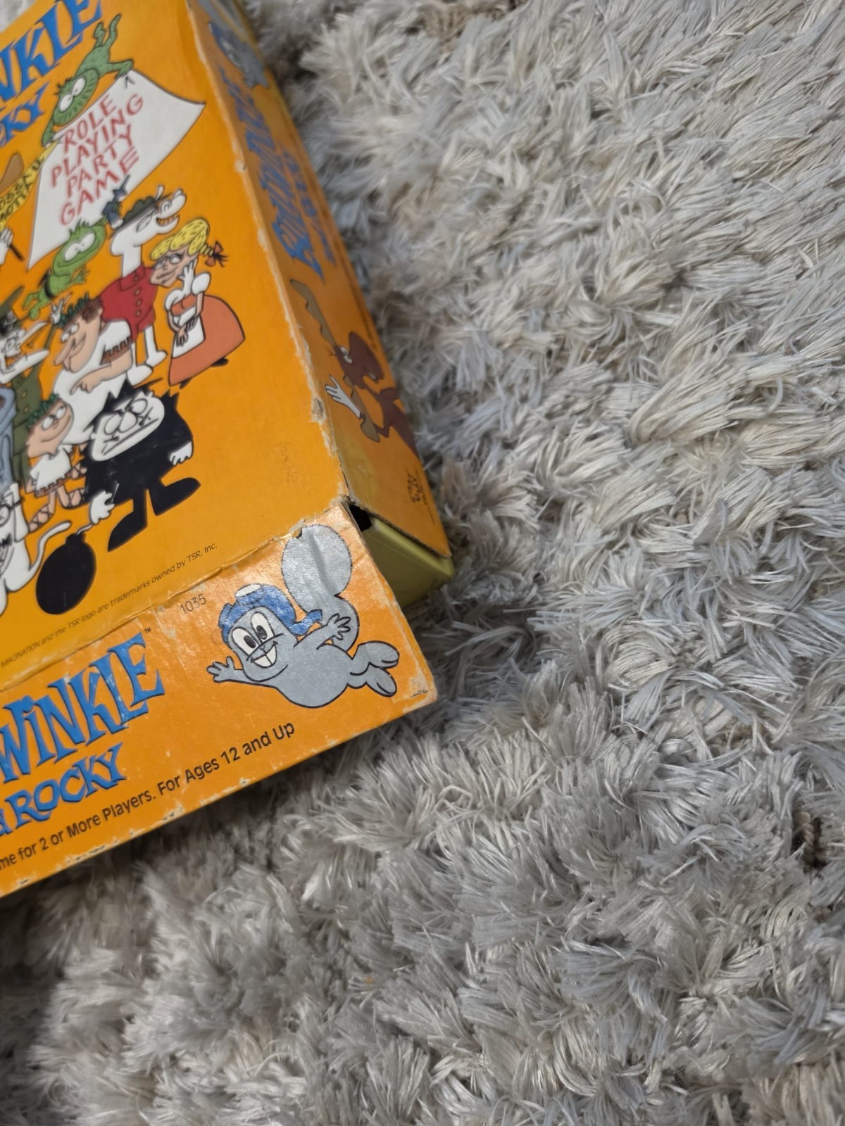 TSR Bullwinkle and Rocky Role Playing Game, 2+ Players, Ages 12+ MPN 1035