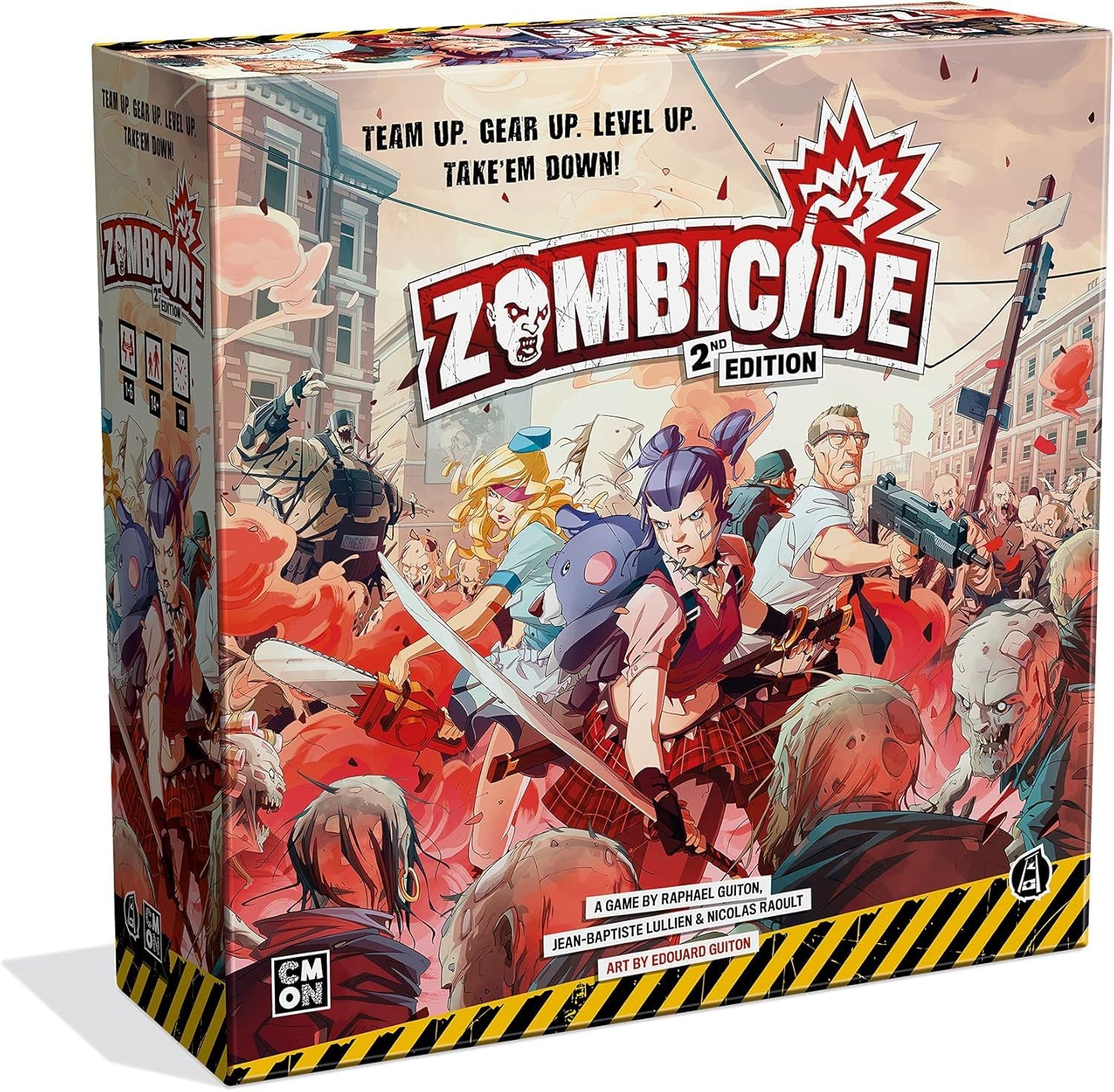 Zombicide 2nd Edition Strategy Board Game | Cooperative Game for Teens and Adult