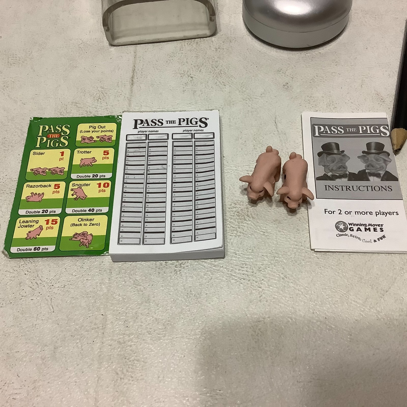 2009 David Moffat Pass The Pigs Game