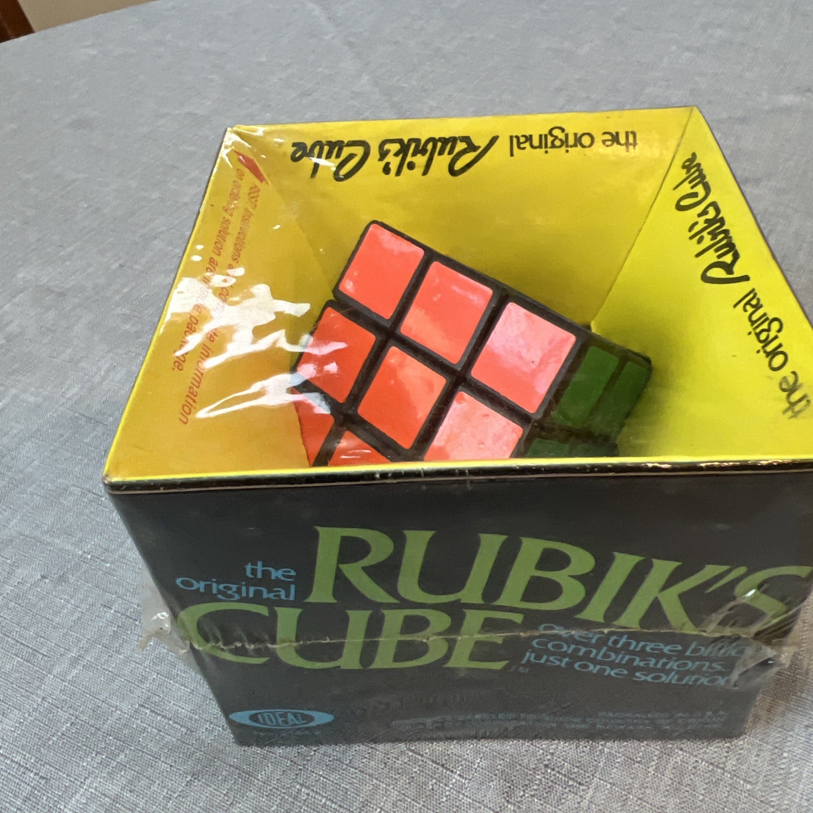 Vintage Ideal Original Rubik’s Cube in sealed Original Box ￼