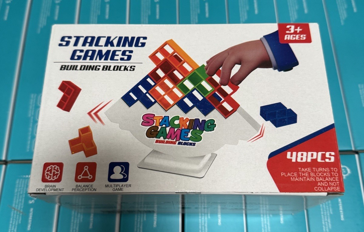 Stacking Game Challenge Your Balance Mastery- 48 Pcs – Ages 3+