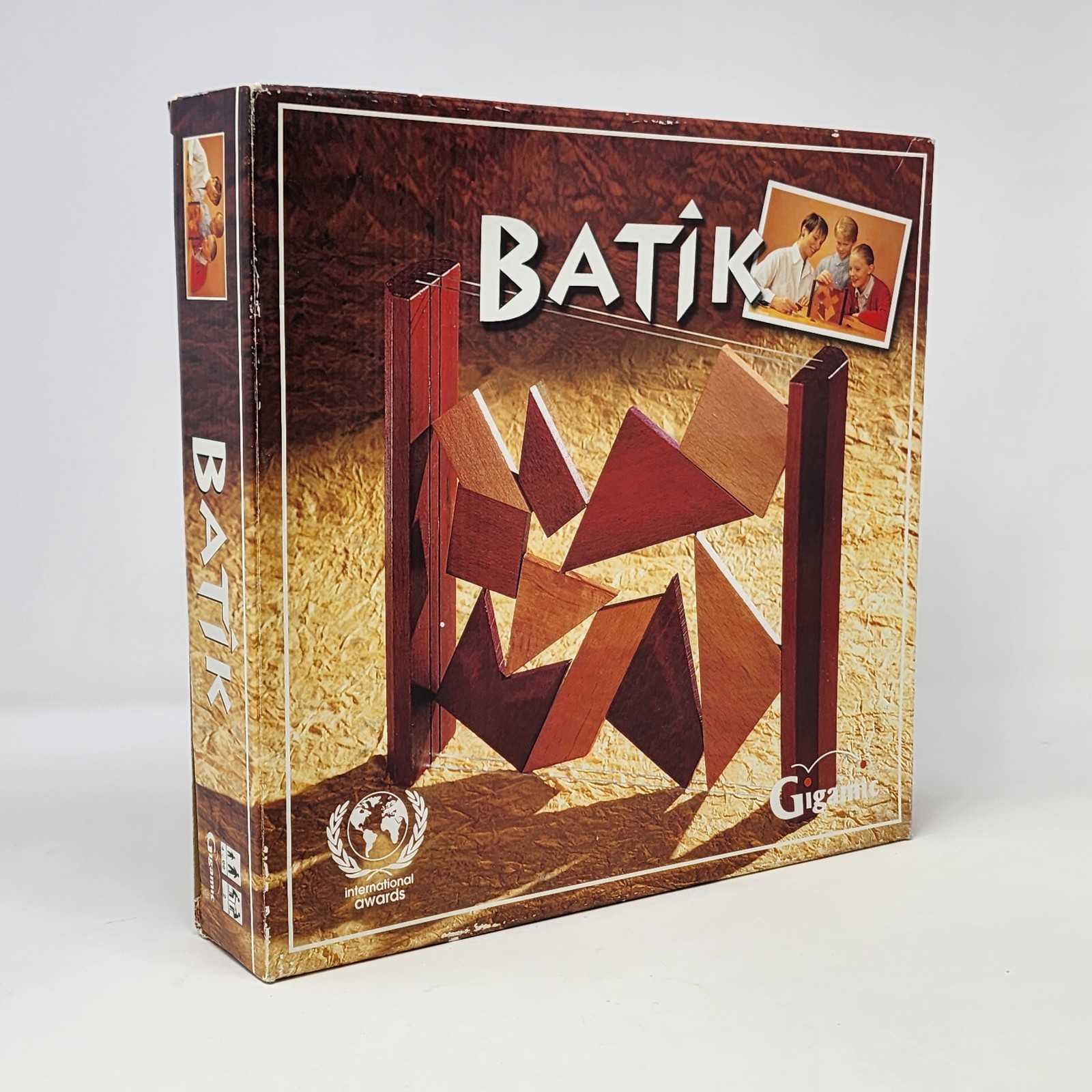 Gigamic Batik 1997 Complete Wooden Abstract Strategy Game Kris Burm France