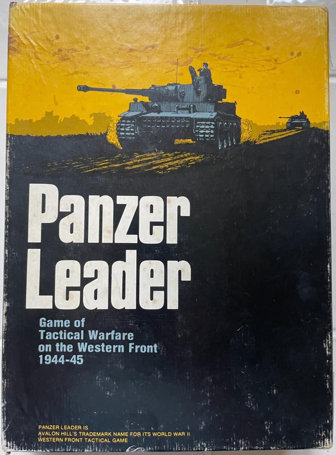 Panzer Leader Game – Avalon Hill – 1974 – Complete – Good condition