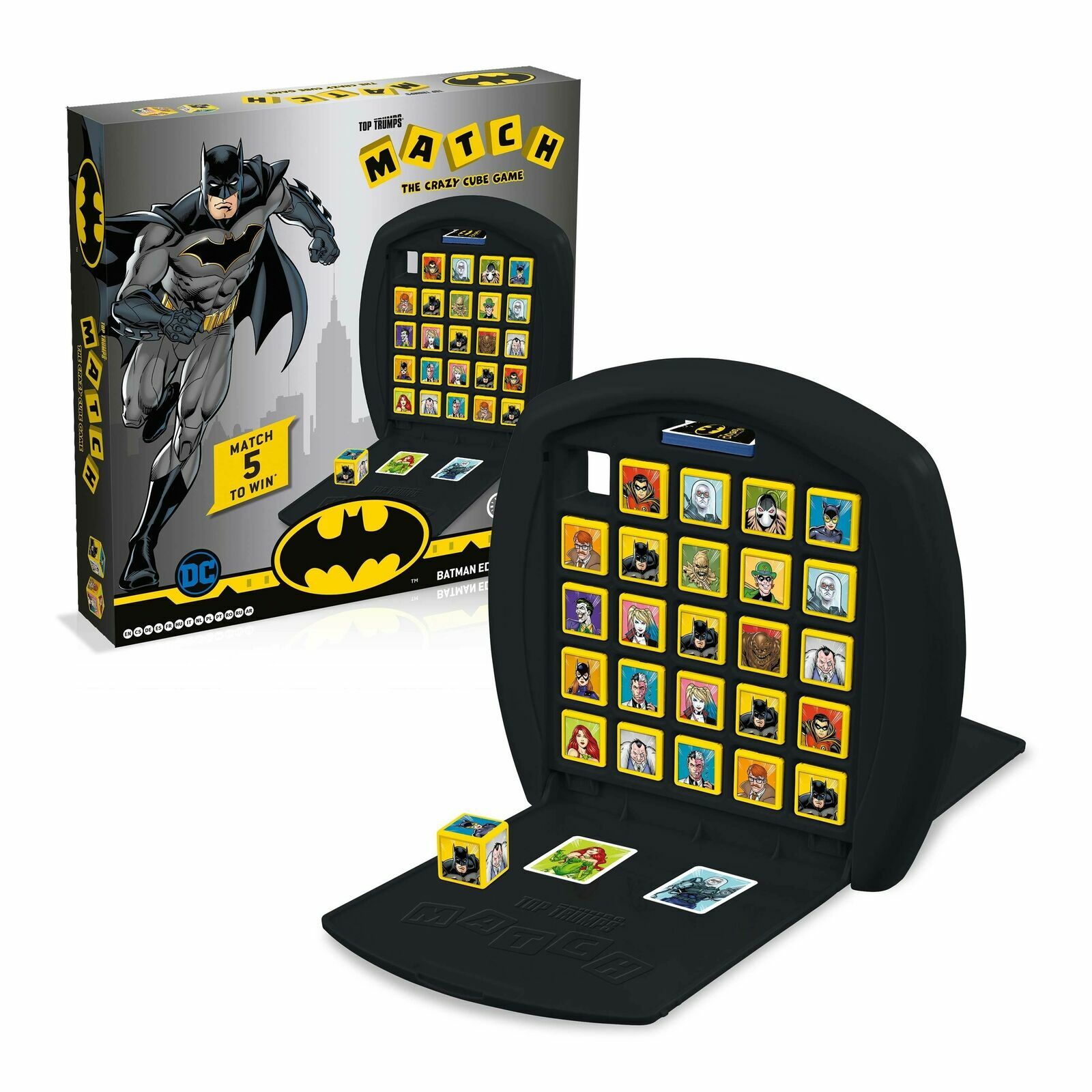 Batman Top Trumps Match – The Crazy Cube Board Game gets a DC Comics twist! 11b