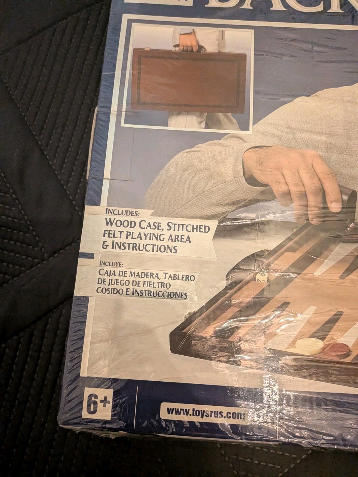 Pavilion Limited Edition Wood Madera Wooden Case Backgammon Game New Sealed
