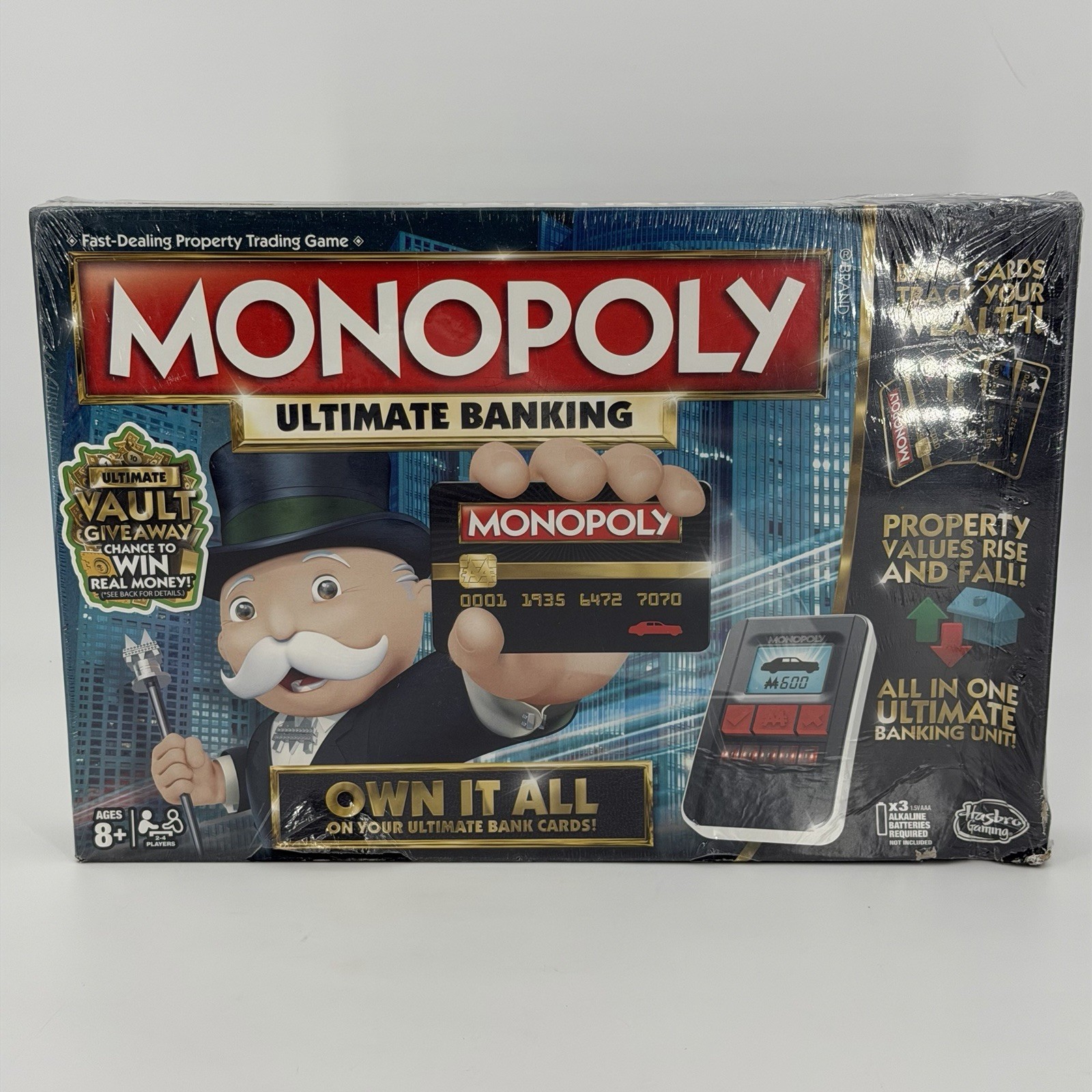 2015 Monopoly: Ultimate Banking Board Game New Sealed Hasbro Parker Brothers
