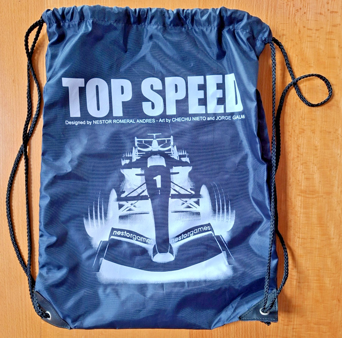 Top Speed – Nestor – 2011 – Complete Equipment in Backpack – New! Rare!
